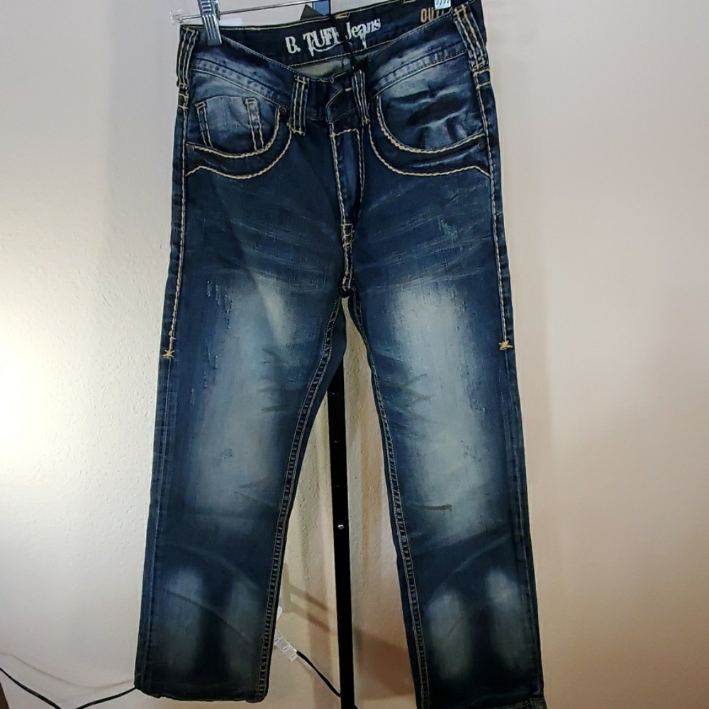 B Tuff Mens Jeans 30" inseam